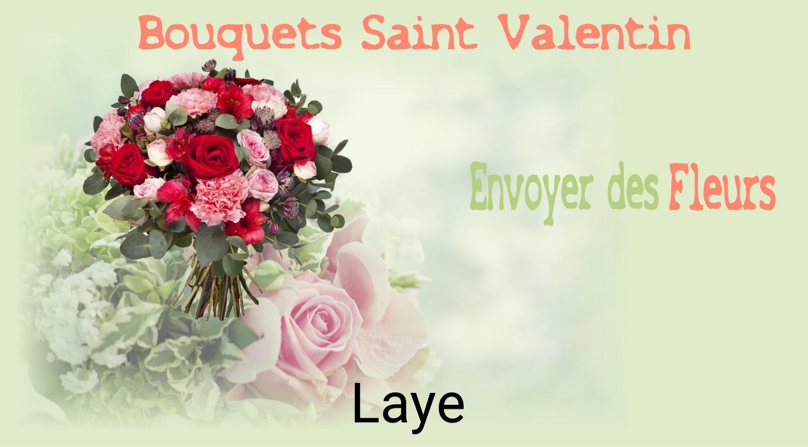 Roses de Saint-Valentin livrées à Laye